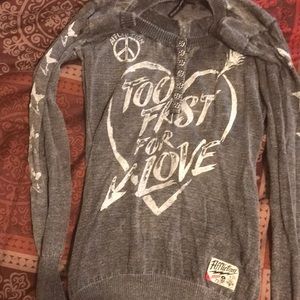 Lightweight Affliction sweater